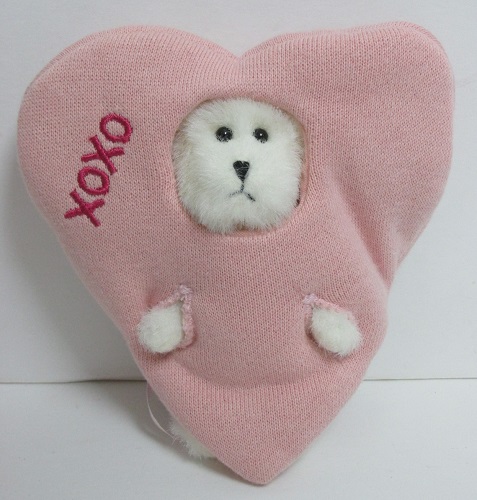 567953-3 "XOXO" Mini Peeker Bear<br>Boyds Valentine Special<br>(Click on picture for full details)<br>